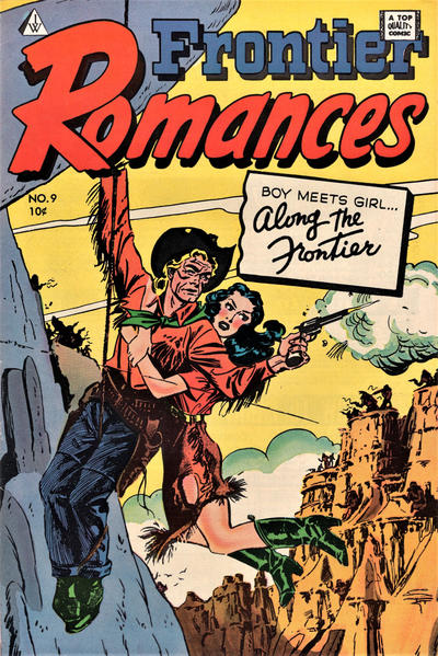 Cover for Frontier Romances (I. W. Publishing; Super Comics, 1958 series) #9