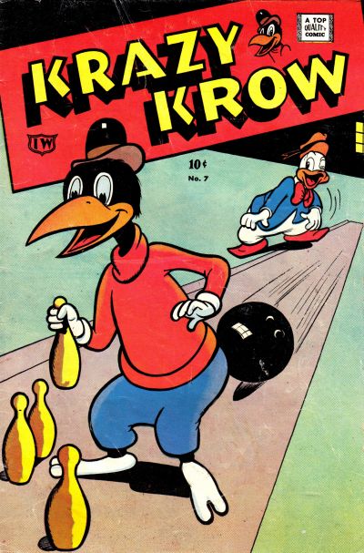 Cover for Krazy Krow (I. W. Publishing; Super Comics, 1958 series) #7