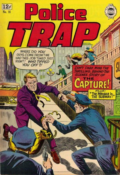 Cover for Police Trap (I. W. Publishing; Super Comics, 1963 series) #16
