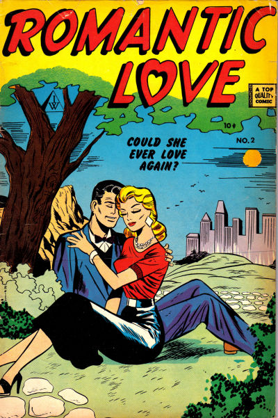 Cover for Romantic Love (I. W. Publishing; Super Comics, 1958 series) #2
