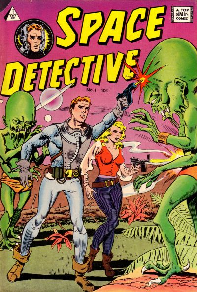 Cover for Space Detective (I. W. Publishing; Super Comics, 1958 series) #1