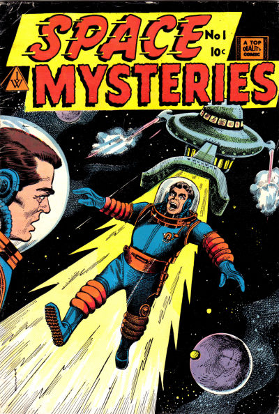 Cover for Space Mysteries (I. W. Publishing; Super Comics, 1958 series) #1