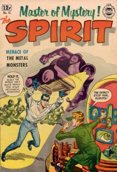 Cover for Spirit (I. W. Publishing; Super Comics, 1963 series) #12