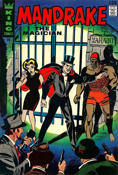 Cover for Mandrake the Magician (King Features, 1966 series) #10