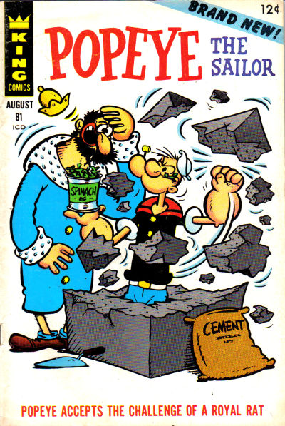 Cover for Popeye (King Features, 1966 series) #81