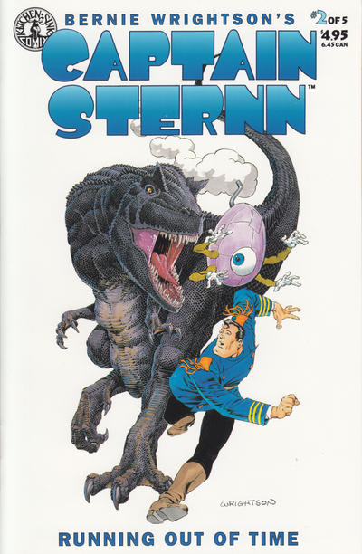 Cover for Captain Sternn: Running Out of Time (Kitchen Sink Press, 1993 series) #2