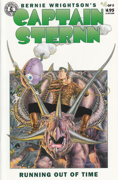 Cover for Captain Sternn: Running Out of Time (Kitchen Sink Press, 1993 series) #4
