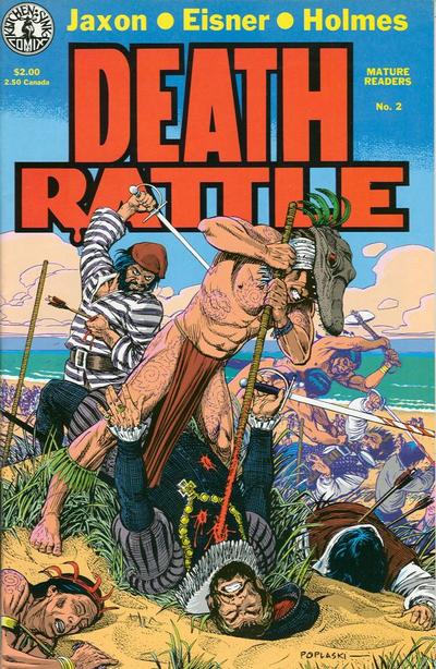 Cover for Death Rattle (Kitchen Sink Press, 1985 series) #2