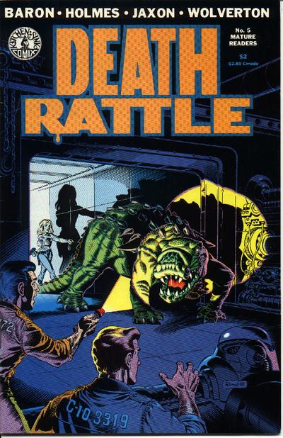 Cover for Death Rattle (Kitchen Sink Press, 1985 series) #5