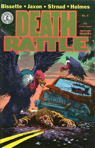 Cover for Death Rattle (Kitchen Sink Press, 1985 series) #6