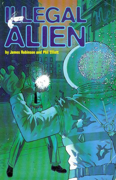 Cover for Illegal Alien (Kitchen Sink Press, 1994 series) 