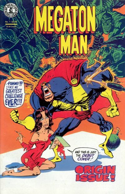 Cover for Megaton Man (Kitchen Sink Press, 1984 series) #1