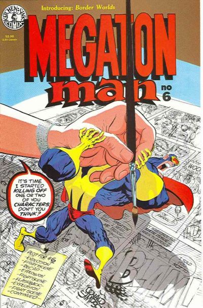 Cover for Megaton Man (Kitchen Sink Press, 1984 series) #6