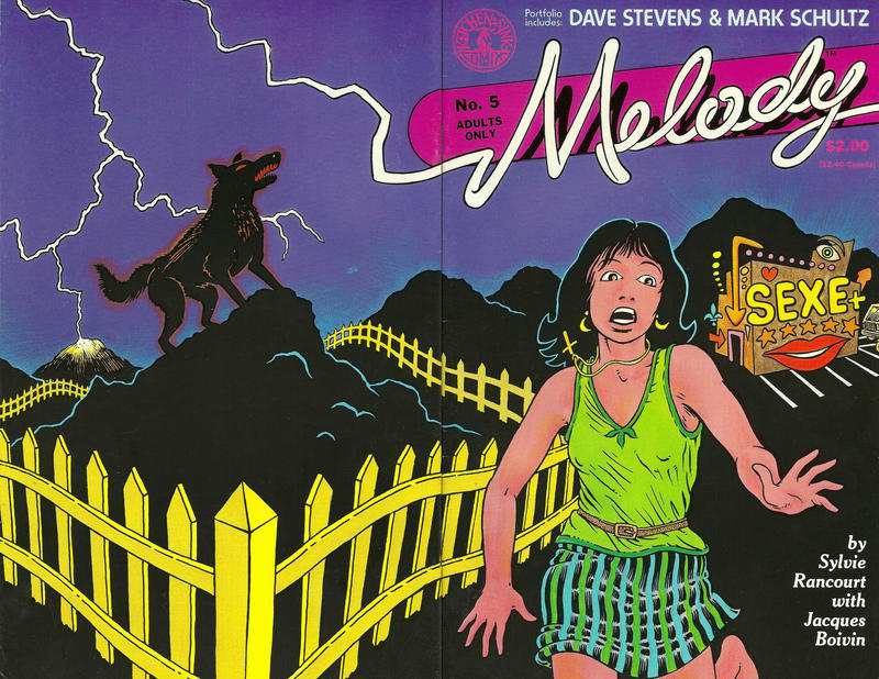Cover for Melody (Kitchen Sink Press, 1988 series) #5