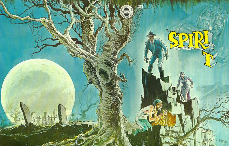 Cover for The Spirit (Kitchen Sink Press, 1977 series) #21