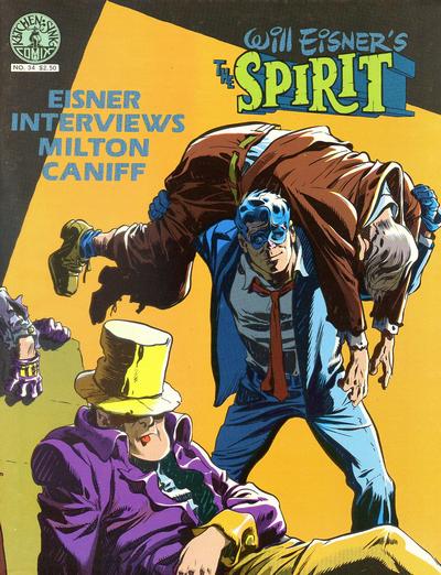 Cover for The Spirit (Kitchen Sink Press, 1977 series) #34