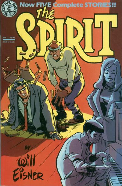 Cover for The Spirit (Kitchen Sink Press, 1983 series) #7