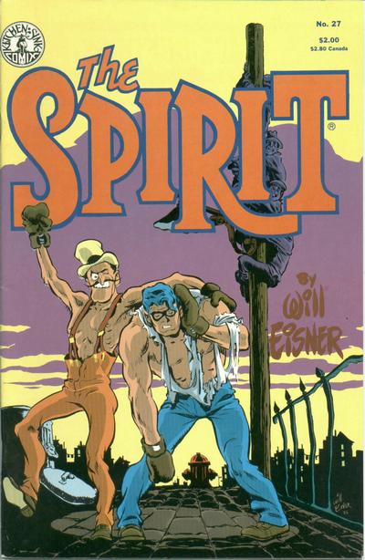 Cover for The Spirit (Kitchen Sink Press, 1983 series) #27