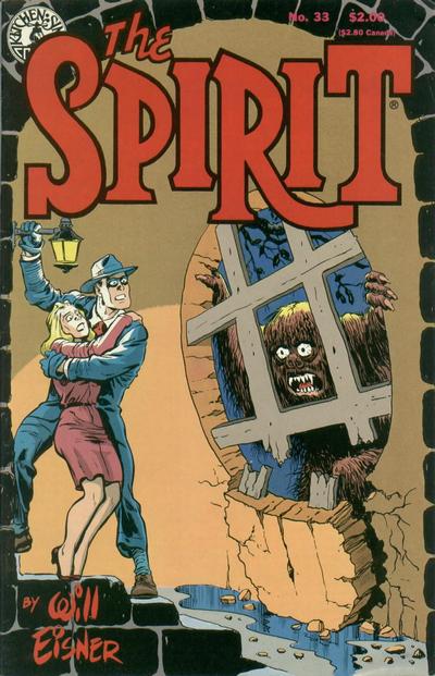 Cover for The Spirit (Kitchen Sink Press, 1983 series) #33
