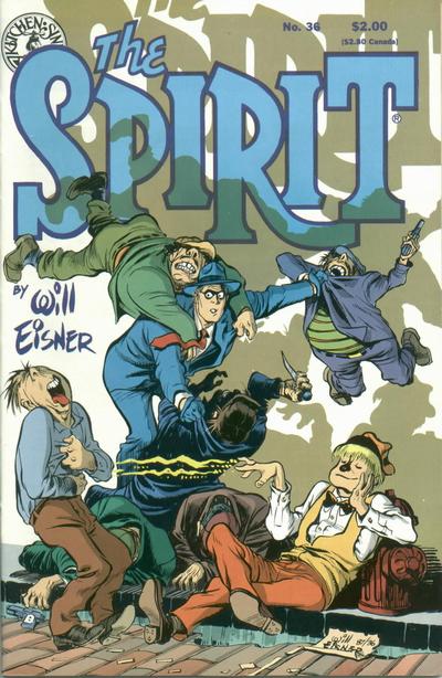 Cover for The Spirit (Kitchen Sink Press, 1983 series) #36