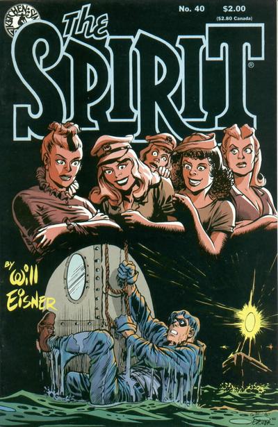 Cover for The Spirit (Kitchen Sink Press, 1983 series) #40