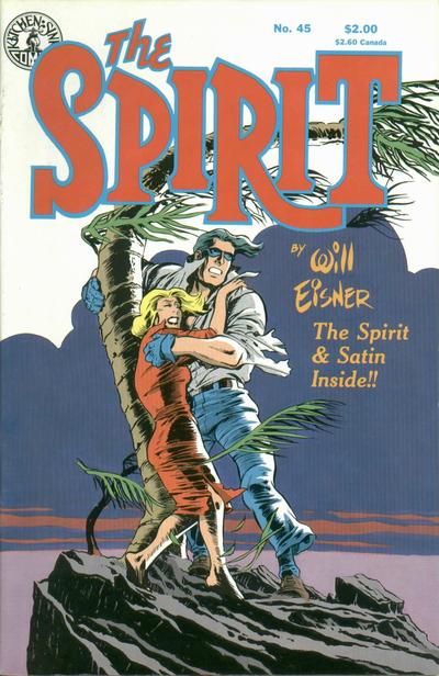 Cover for The Spirit (Kitchen Sink Press, 1983 series) #45