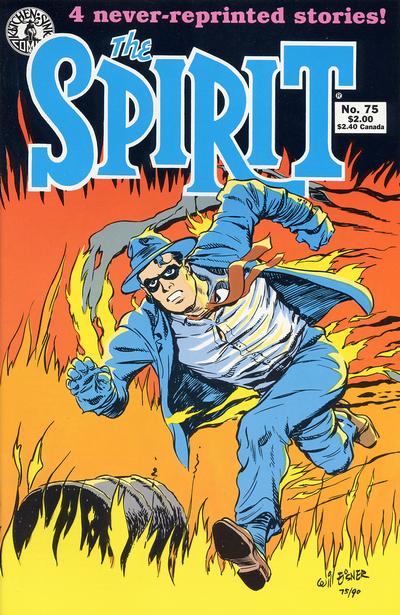 Cover for The Spirit (Kitchen Sink Press, 1983 series) #75
