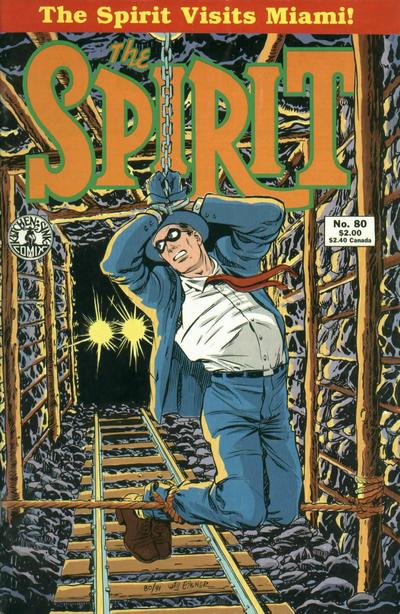 Cover for The Spirit (Kitchen Sink Press, 1983 series) #80