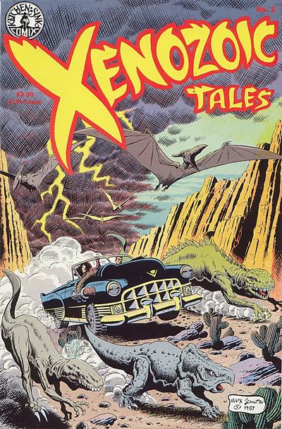 Cover for Xenozoic Tales (Kitchen Sink Press, 1987 series) #2