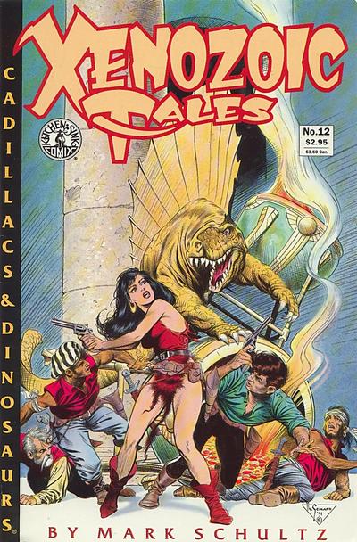 Cover for Xenozoic Tales (Kitchen Sink Press, 1987 series) #12