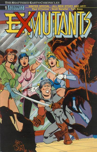 Cover for Ex-Mutants Winter Special (Malibu, 1989 series) #1