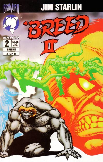 Cover for 'Breed II (Malibu, 1994 series) #2