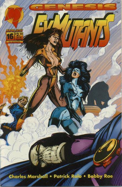 Cover for Ex-Mutants (Malibu, 1992 series) #16 [Direct]