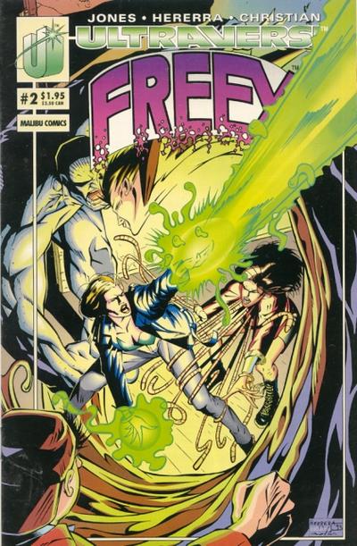 Cover for Freex (Malibu, 1993 series) #2 [Direct]
