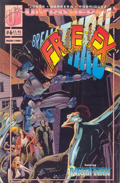Cover for Freex (Malibu, 1993 series) #6 [Direct]