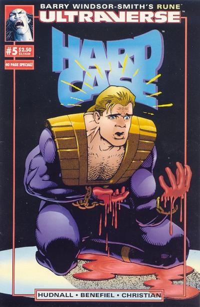 Cover for Hardcase (Malibu, 1993 series) #5 [Direct]