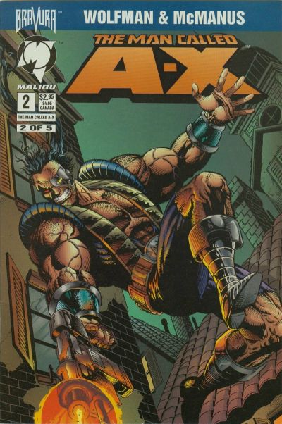 Cover for The Man Called A-X (Malibu, 1994 series) #2