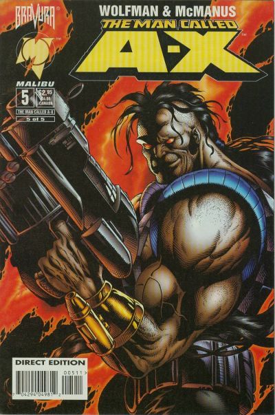Cover for The Man Called A-X (Malibu, 1994 series) #5