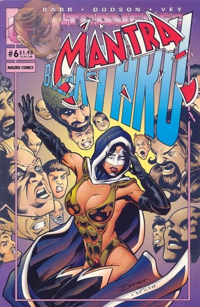 Cover for Mantra (Malibu, 1993 series) #6 [Direct]