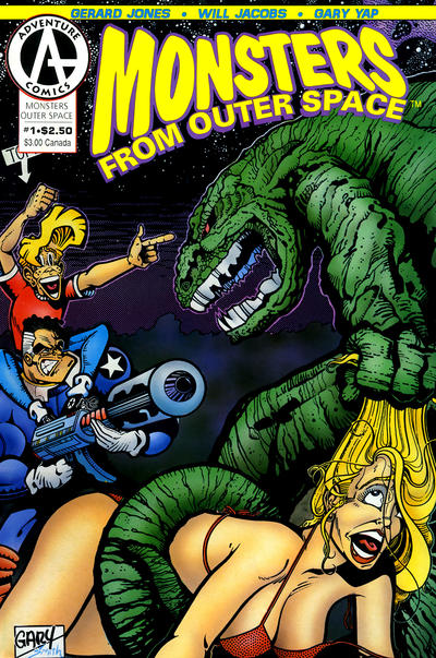 Cover for Monsters from Outer Space (Malibu, 1992 series) #1