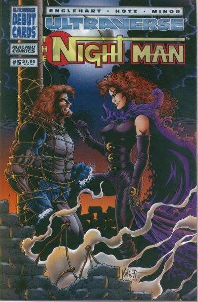 Cover for The Night Man (Malibu, 1993 series) #5