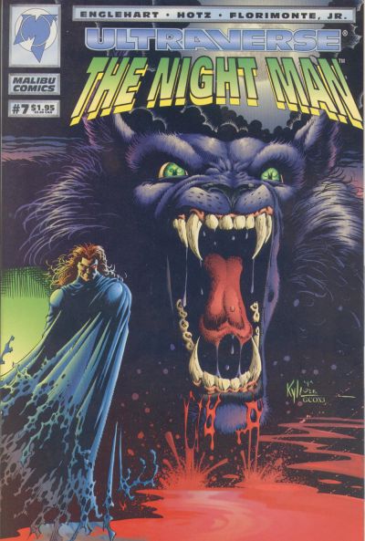 Cover for The Night Man (Malibu, 1993 series) #7