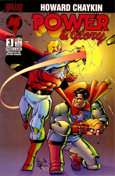 Cover for Power & Glory (Malibu, 1994 series) #3