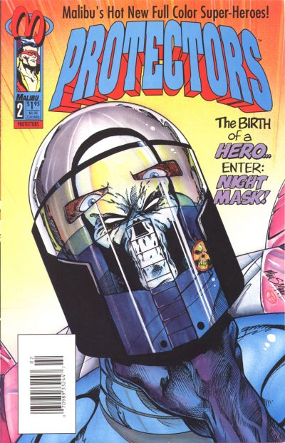 Cover for Protectors (Malibu, 1992 series) #2 [Newsstand]