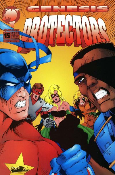 Cover for Protectors (Malibu, 1992 series) #15