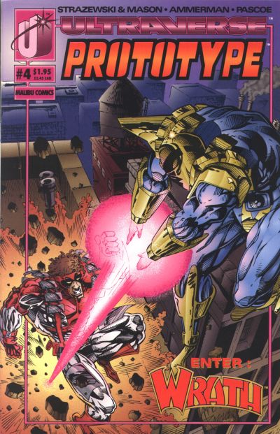 Cover for Prototype (Malibu, 1993 series) #4 [Direct]
