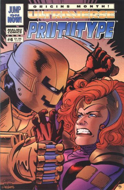 Cover for Prototype (Malibu, 1993 series) #6 [Direct]