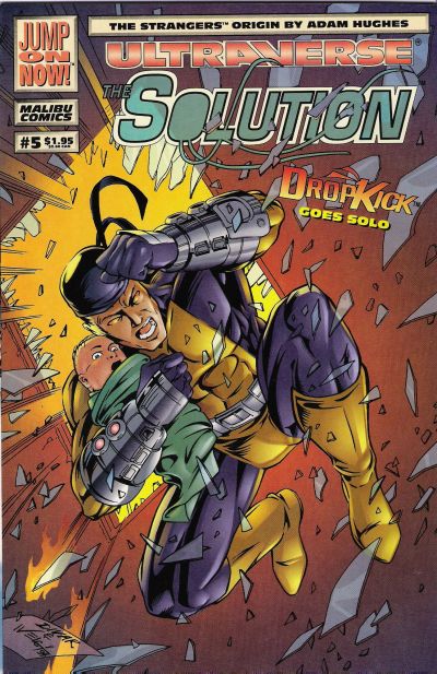 Cover for The Solution (Malibu, 1993 series) #5 [Newsstand]