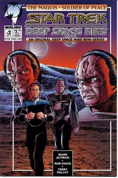 Cover for Star Trek: Deep Space Nine, The Maquis (Malibu, 1995 series) #2