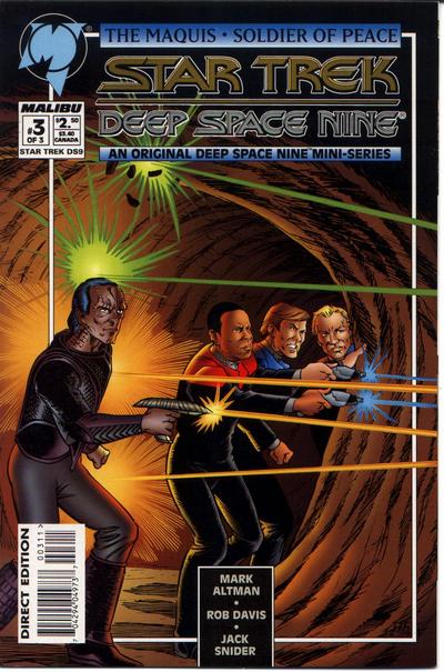 Cover for Star Trek: Deep Space Nine, The Maquis (Malibu, 1995 series) #3